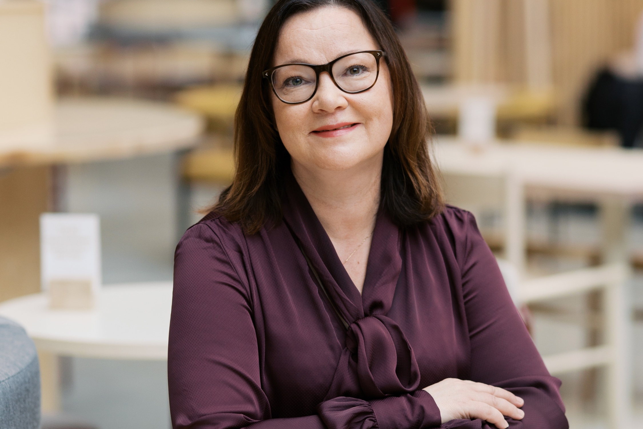 Opintokeskus Siviksen viestintä- ja innovointipäällikkö Anne Ilvonen.